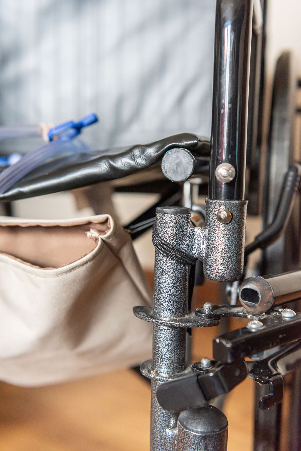 Urinary Catheter Bag Holder for Wheelchair