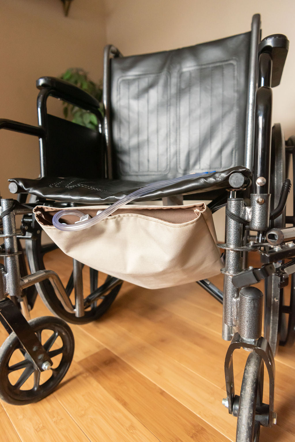 Urinary Catheter Bag Holder for Wheelchair