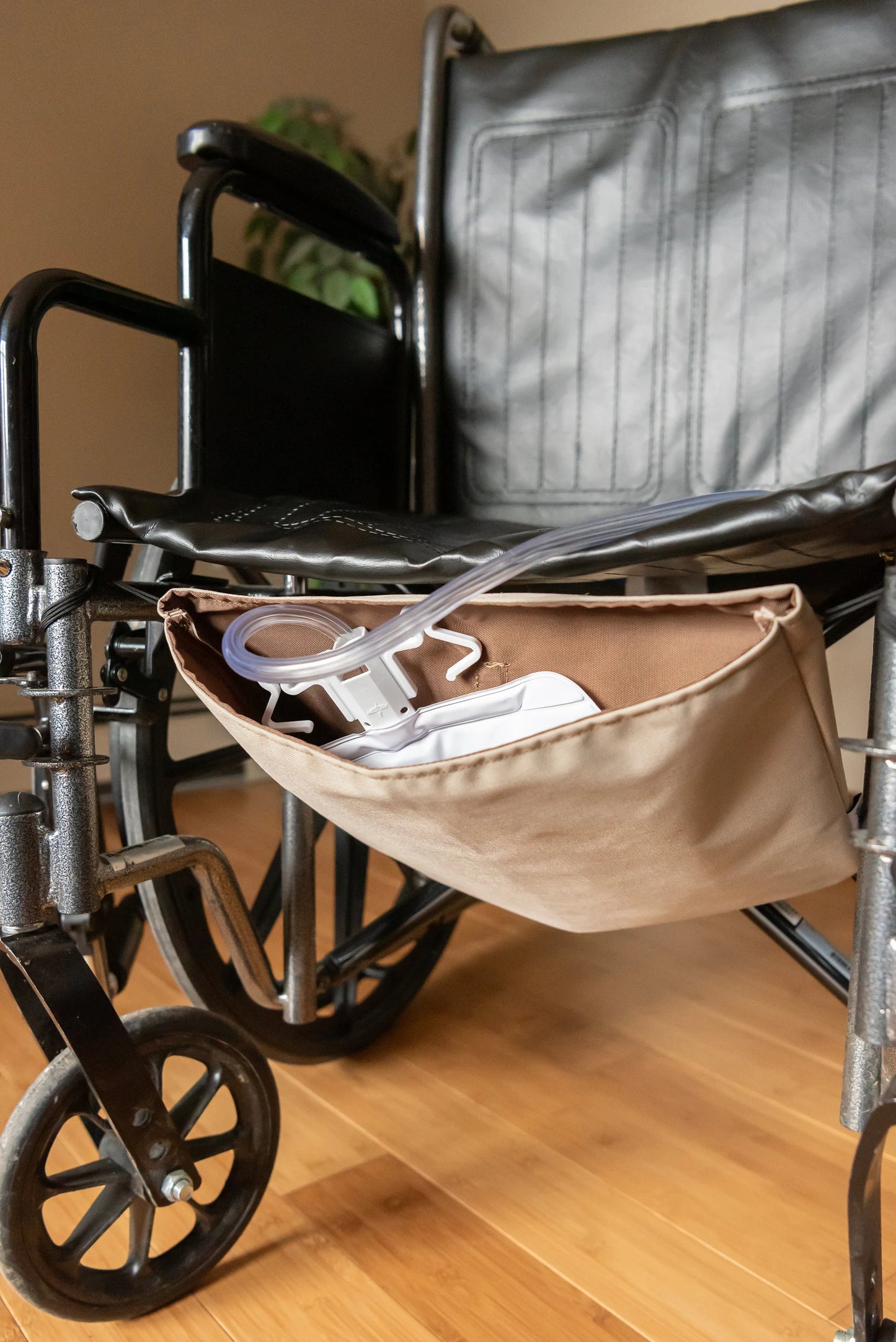 Urinary Catheter Bag Holder for Wheelchair